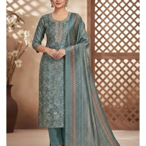 kands mehr | chanderi suit set (onion pink)